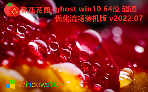 番茄花园 ghost win10 64位 超速优化流畅装机版 v2023.08