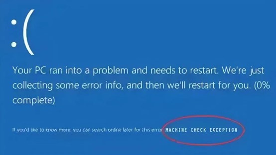 win10电脑蓝屏MACHINE-CHECK-EXCEPTION常见解决方法系统蓝屏代码