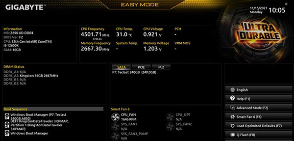 技嘉Intel系列主板最新纯UEFI模式怎么装Win10系统