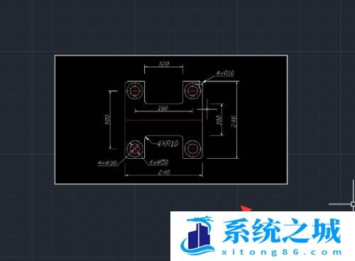 CAD插入图片怎么跟着绘制一样尺寸？