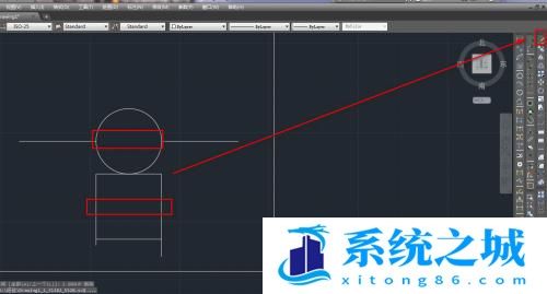 使用CAD绘制电杆帮桩