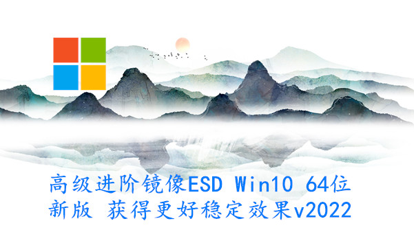高级进阶镜像ESD Win10 64位新版 获得更好稳定效果 v2022
