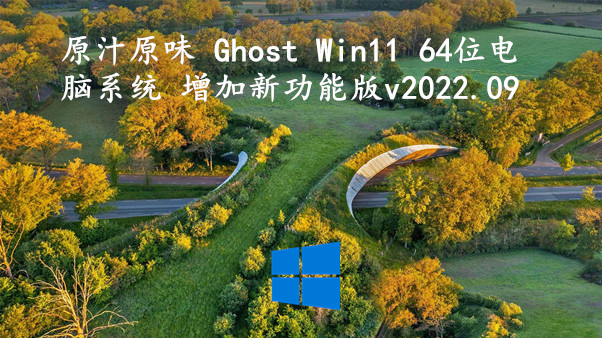 原汁原味 Ghost Win11 64位电脑系统 增加新功能版 v2023.11