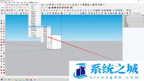 草图大师如何在使用扩展程序材质替换？