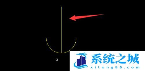 CAD中作水源地图标的方法