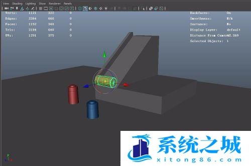 Maya怎么修改物体模型的中心点和方向？