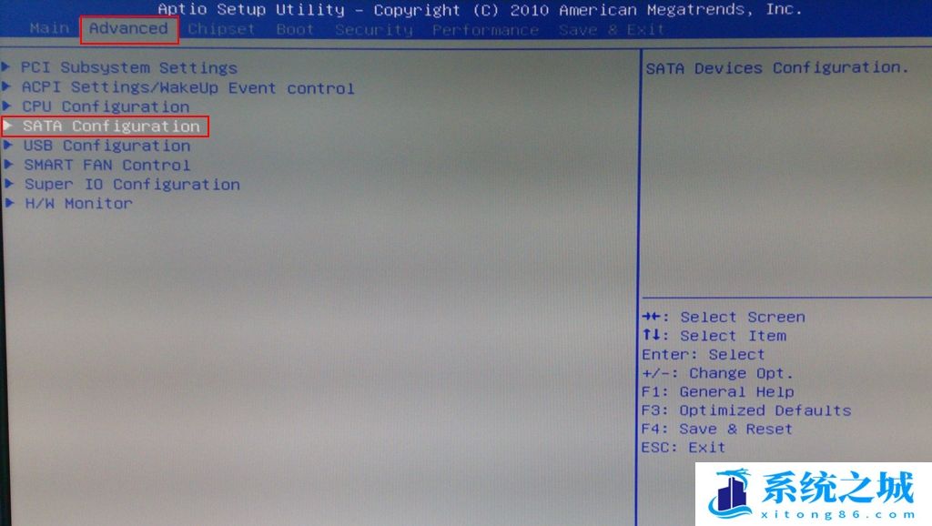 SATA Configuration