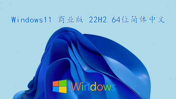Windows11（商业版）22H2（2022年10月更新发布）64位简体中文版