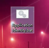 Win10,Application,Identity步骤