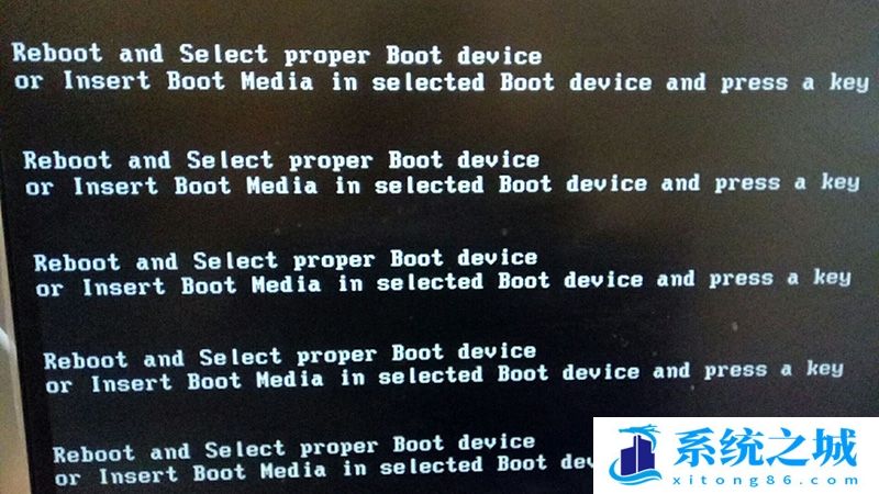 开机出现reboot and proper boot device解决方法大全