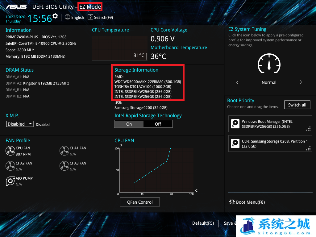 华硕,Intel,华硕主板,英特尔,RAID步骤