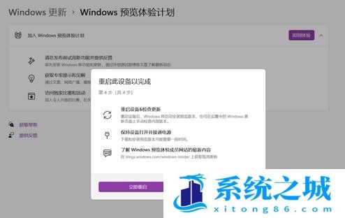 Win11,预览计划,加入预览计划,退出预览计划步骤