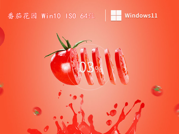 番茄花园 Win10 ISO 64位 精简加速优化版 v2022.12