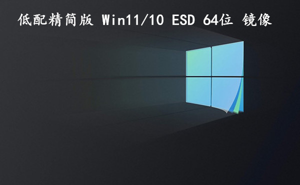 低配精简版 Win11/10 ESD 64位 追求稳定 加快速度 新老电脑通用镜像 v2023.05