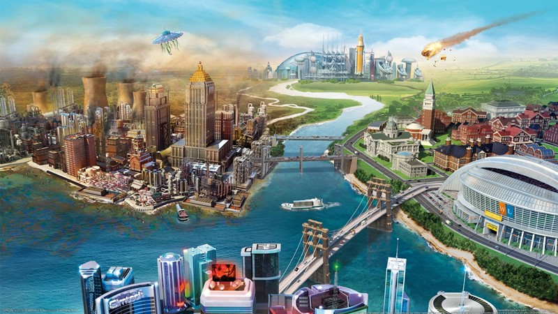 模拟城市5 未来之城 SimCity：Cites of Tomorrow 中文免安装版解压即玩-admin资源避难所